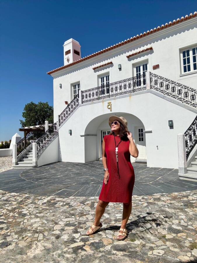 Área externa ods quartos da Quinta do Paral