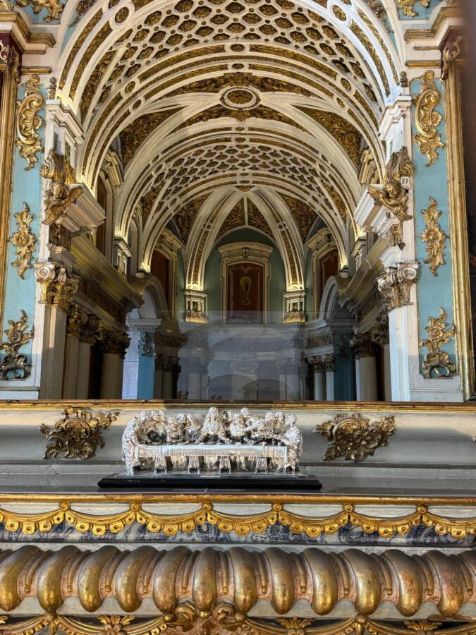 Interior da igreja