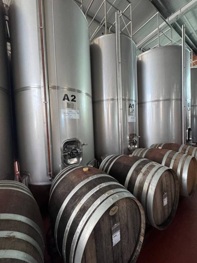Armazenamentos dos vinhos