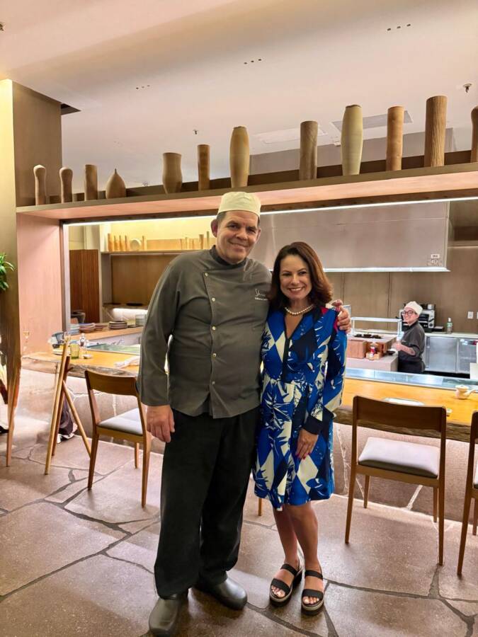 Chef do restaurante japones do Hotel Grand Hyatt