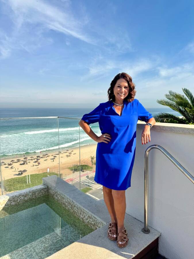 Renata Araújo no Treinamento no Hotel Grand Hyatt Rio