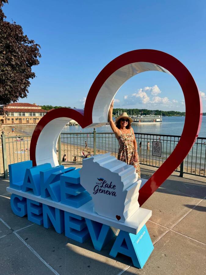trilha do Geneva Lake Shore Path