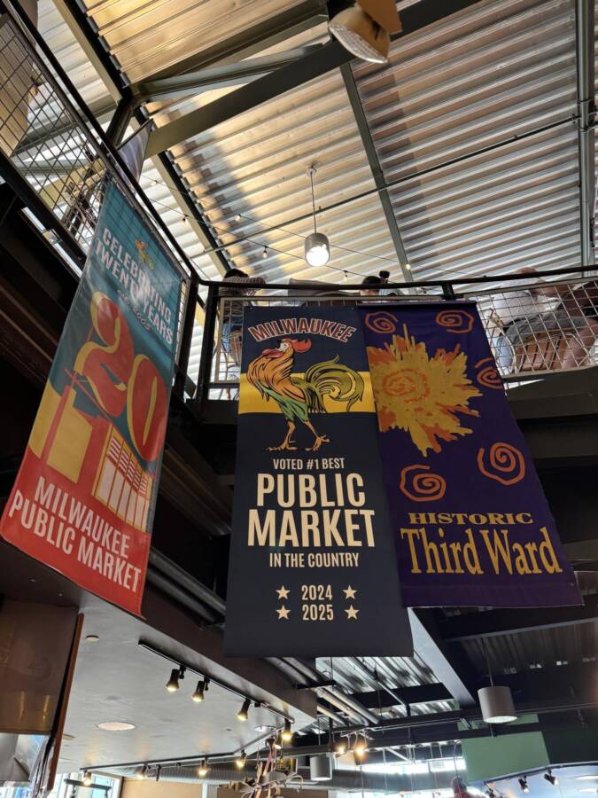 Milwaukee Public Market no Wisconsin