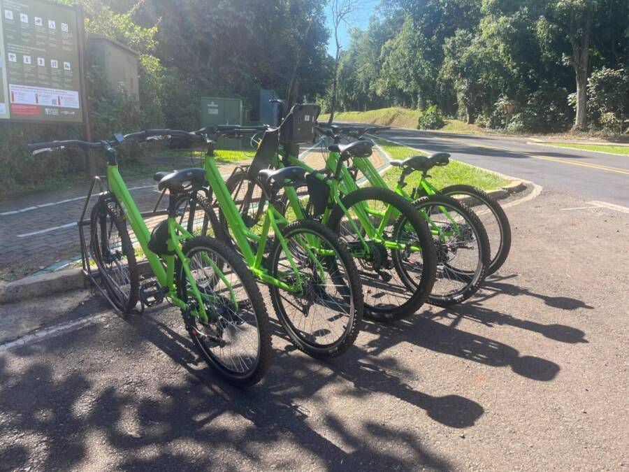 Passeio de bicicleta em Foz do Iguaçu