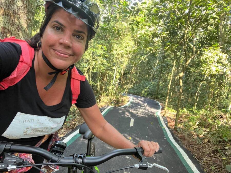 Passeio de bicicleta em Foz do Iguaçu