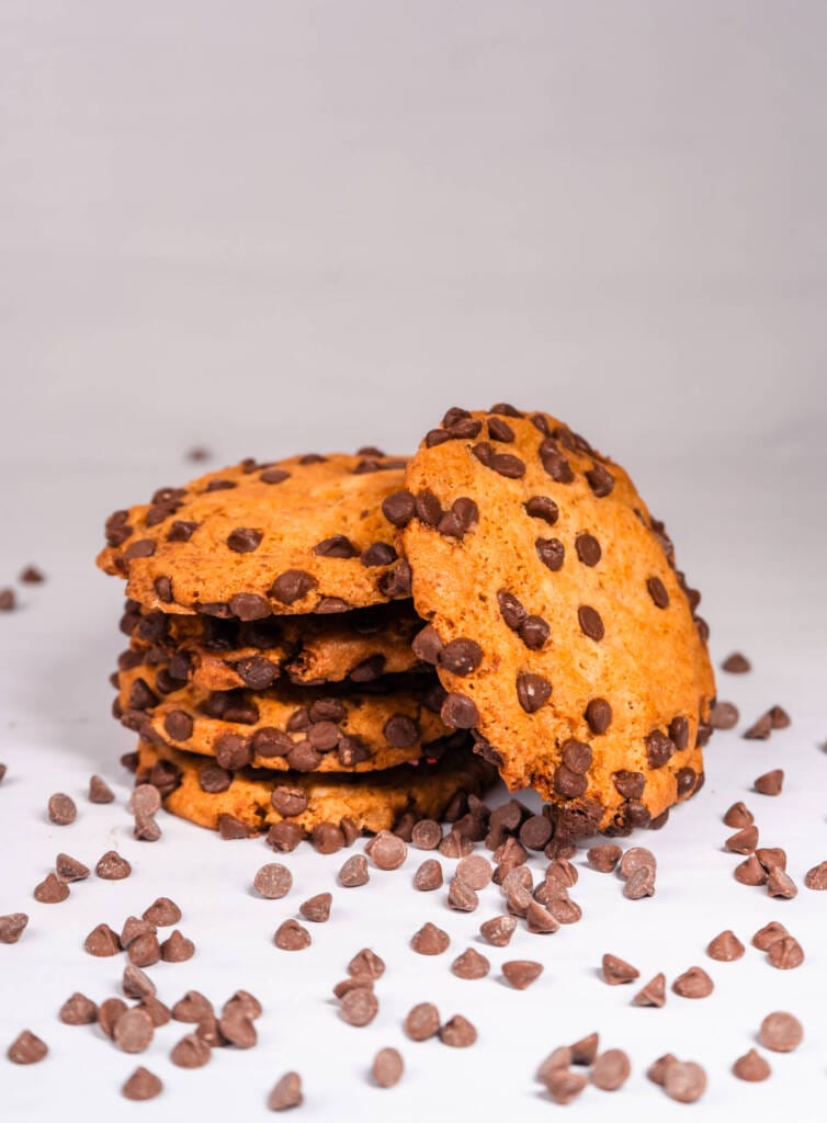 Cookies de baunilha com gotas de chocolate no rio de janeiro