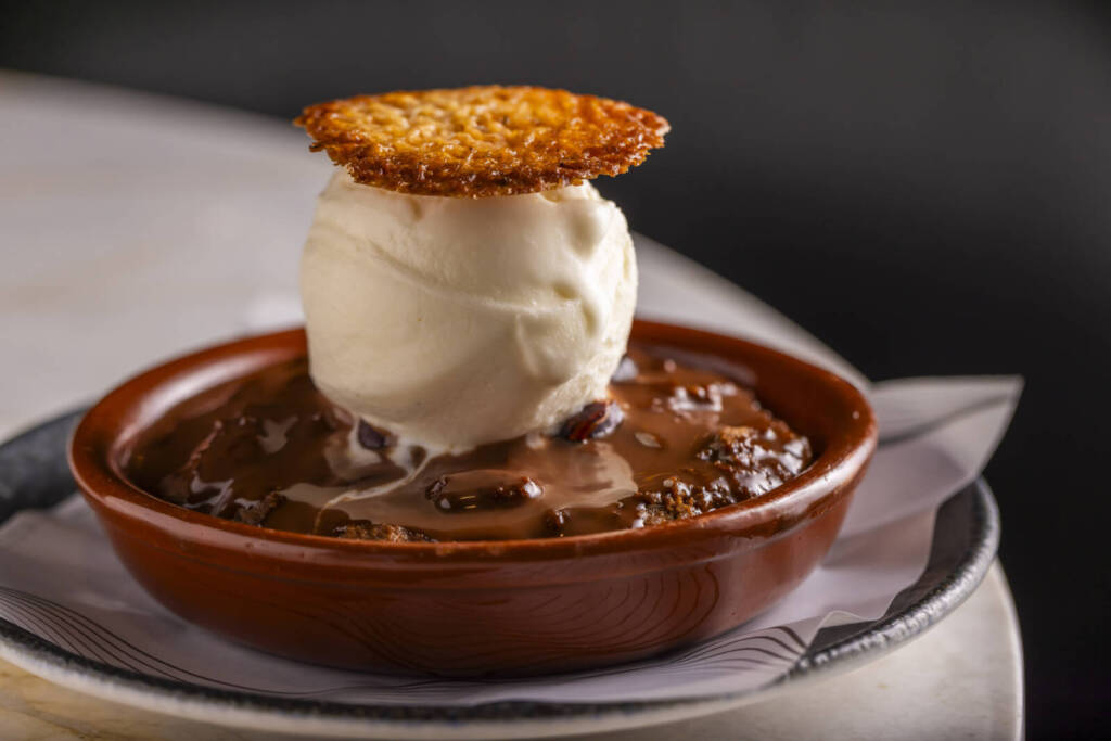 cookie recheado de nutella com sorvete do fahrenheit