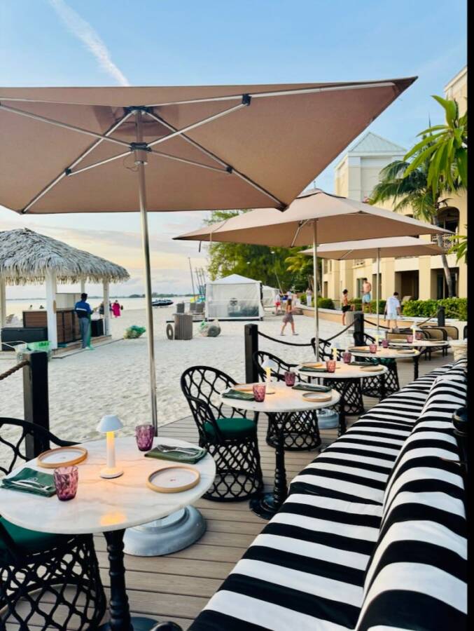 Restaurante Saint-June no Caribe