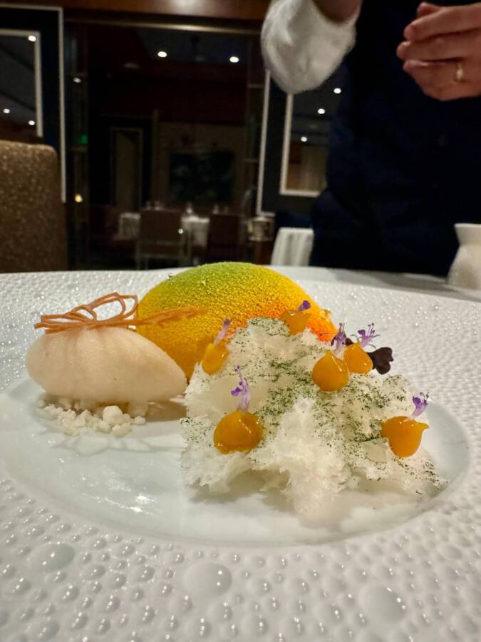 Restaurante de luxo Blue by Eric Ripert no Caribe