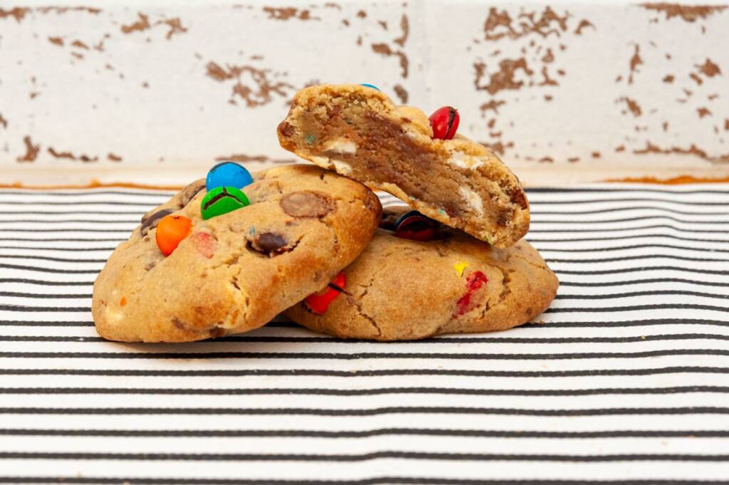 Cookies de mais de 10 sabores na Mr Cheesecake Bake Shop & Deli