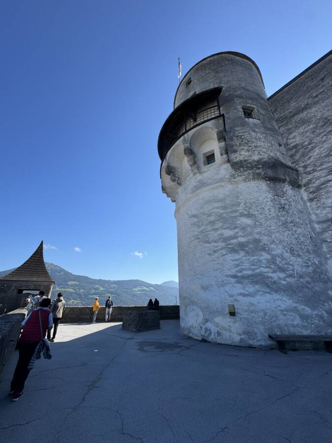 Fortaleza Hohensalzburg em Salzburgo
