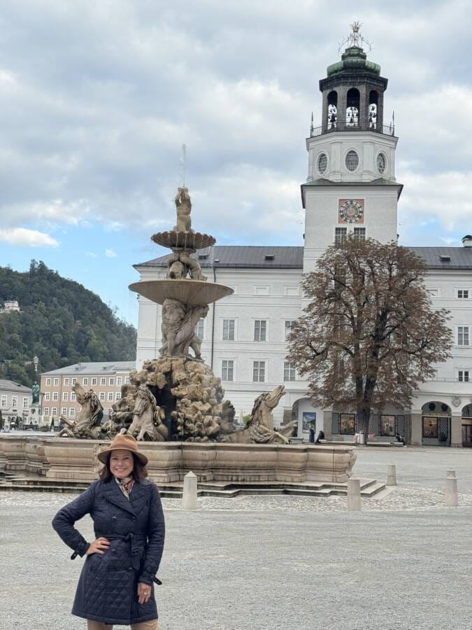 Residenzplatz em Salzburgo