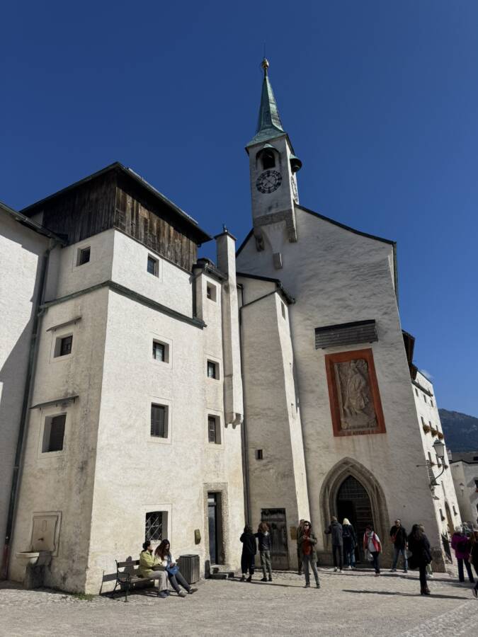 Fortaleza Hohensalzburg em Salzburgo