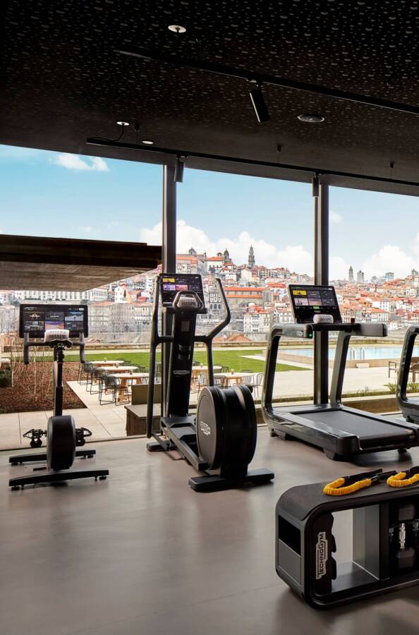 Academia em hotel de luxo em Portugal