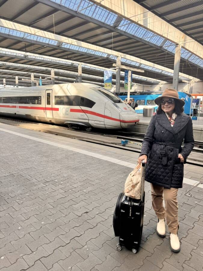 Trem para Salzbrugo