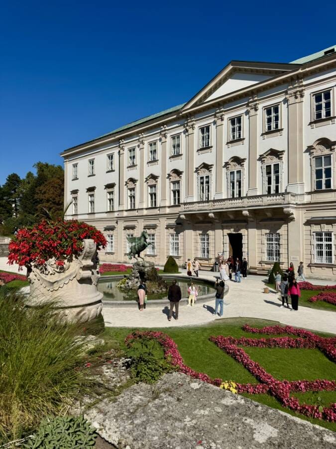 Jardins de Mirabell em Salzburgo