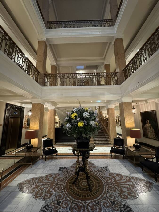 Lobby do Hotel Sacher Salzburg