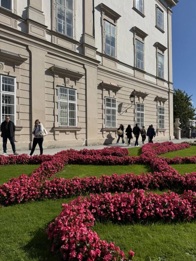 Jardins de Mirabell em Salzburgo