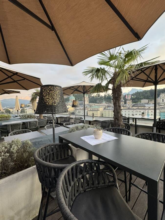 Rooftop do Hotel Stein em Salzburgo