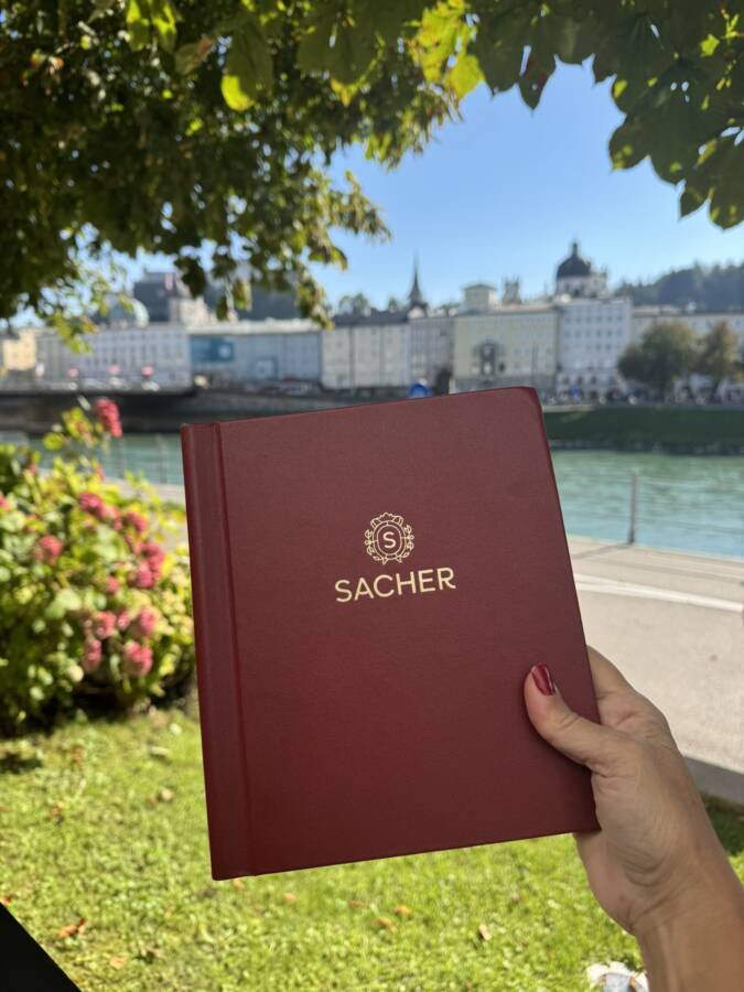 Café Sacher em Salzburgo