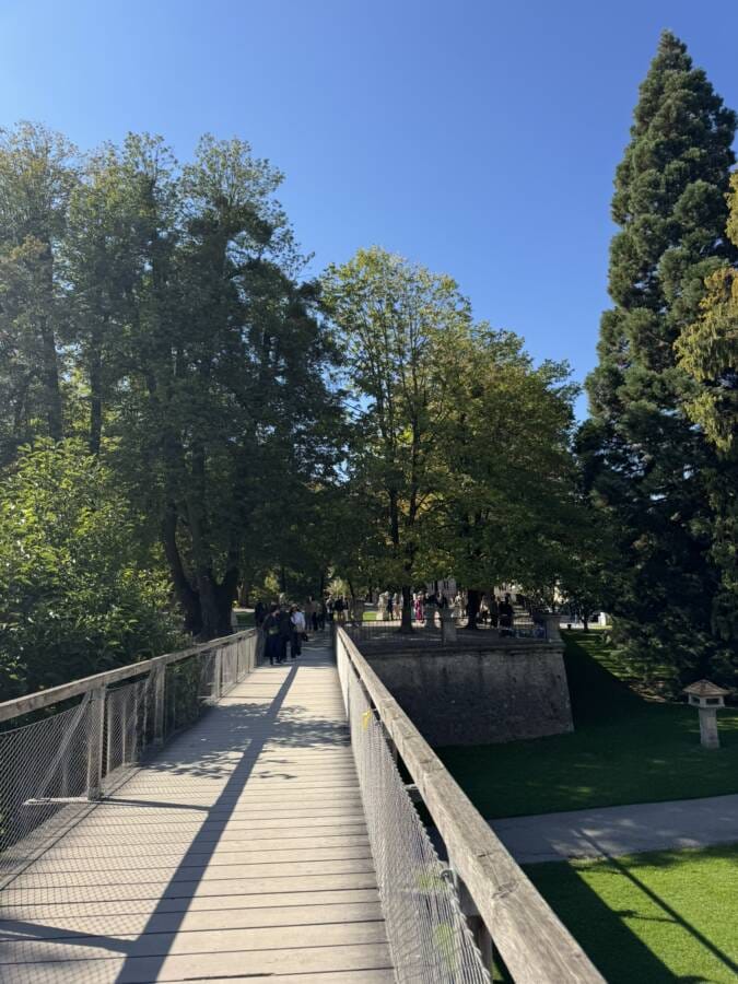 Jardins de Mirabell em Salzburgo