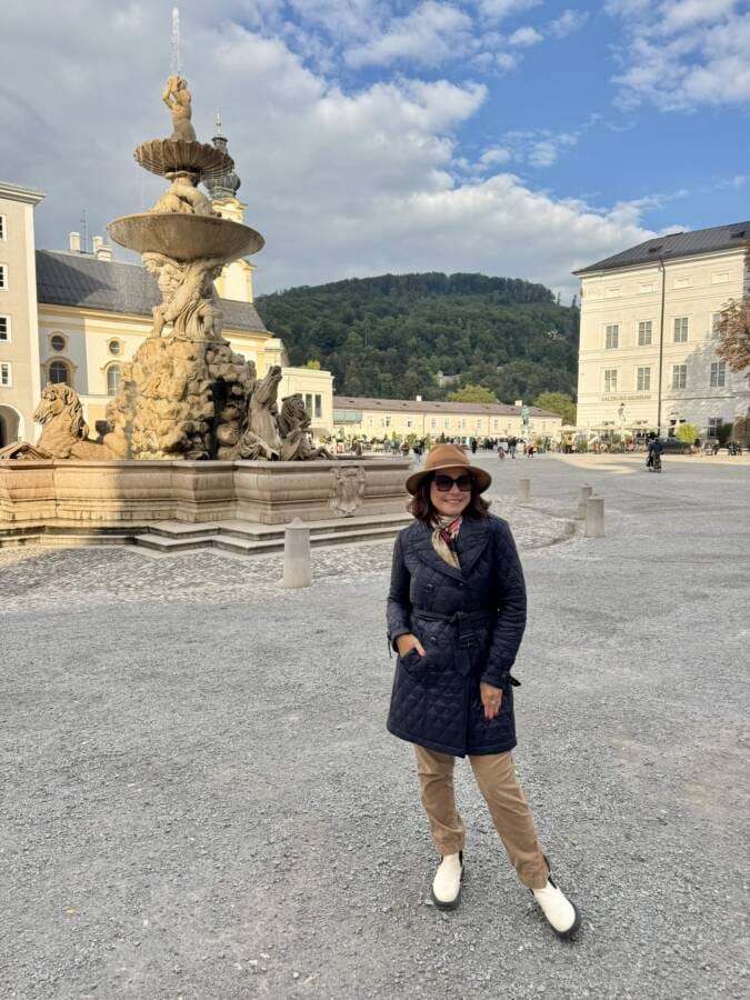 Residenzplatz em Salzburgo