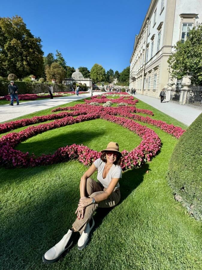 Jardins de Mirabell em Salzburgo
