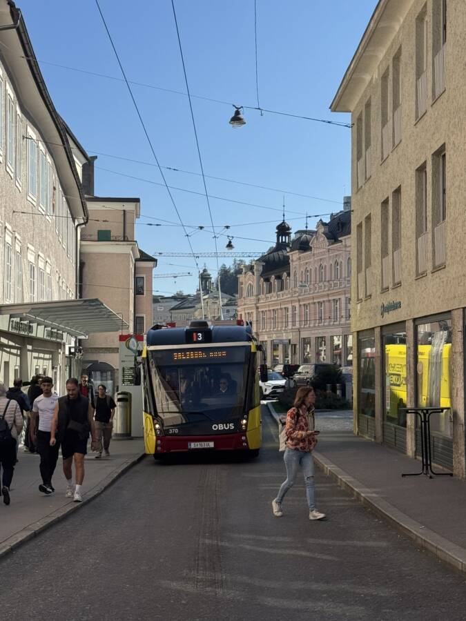 a Getreidegasse salzburgo