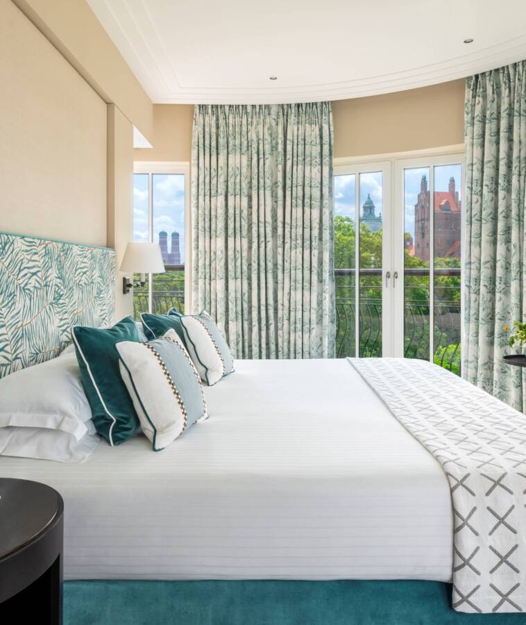Quartos em hotel de luxo em Munique
