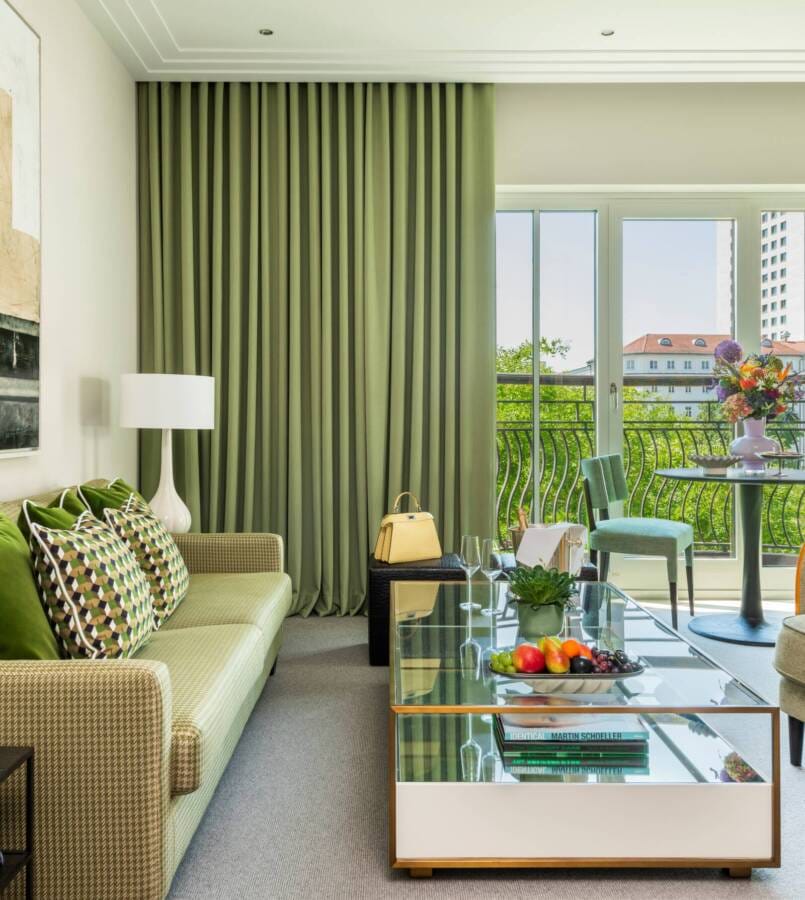 Quartos em hotel de luxo em Munique