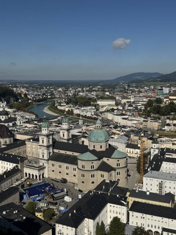 Fortaleza Hohensalzburg em Salzburgo