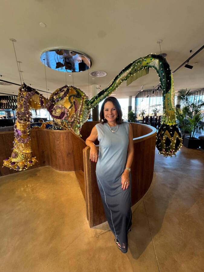 Obras de arte em hotel de luxo