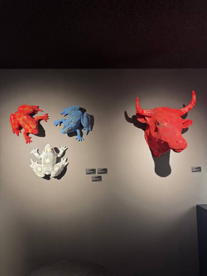 Obras de arte em hotel de luxo