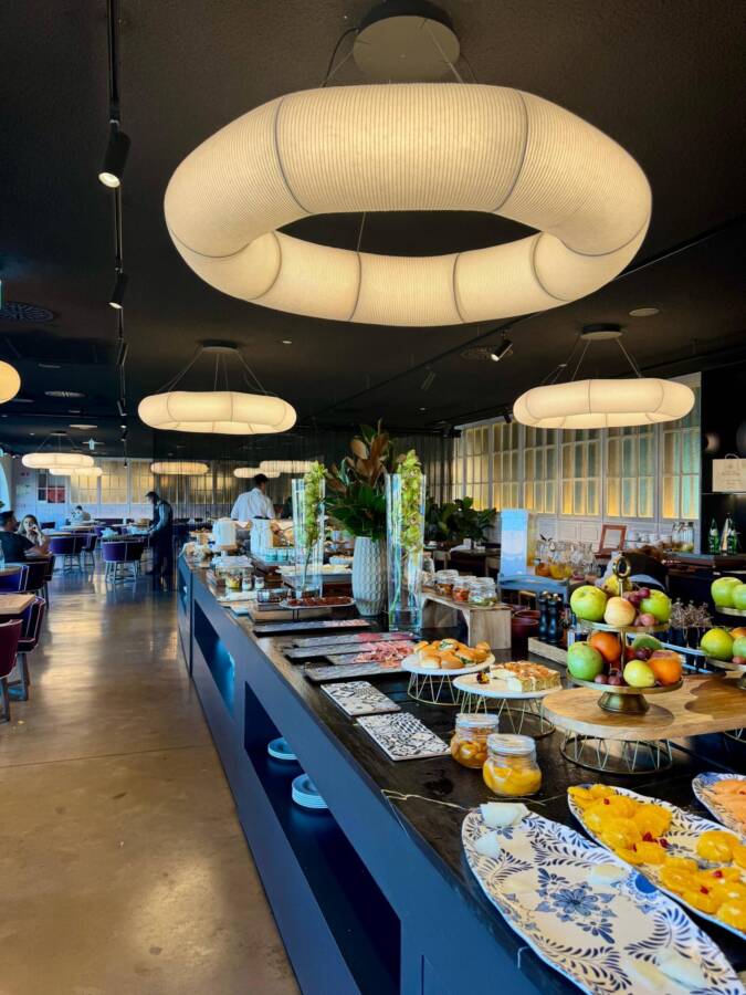 Café da manhã em hotel de luxo