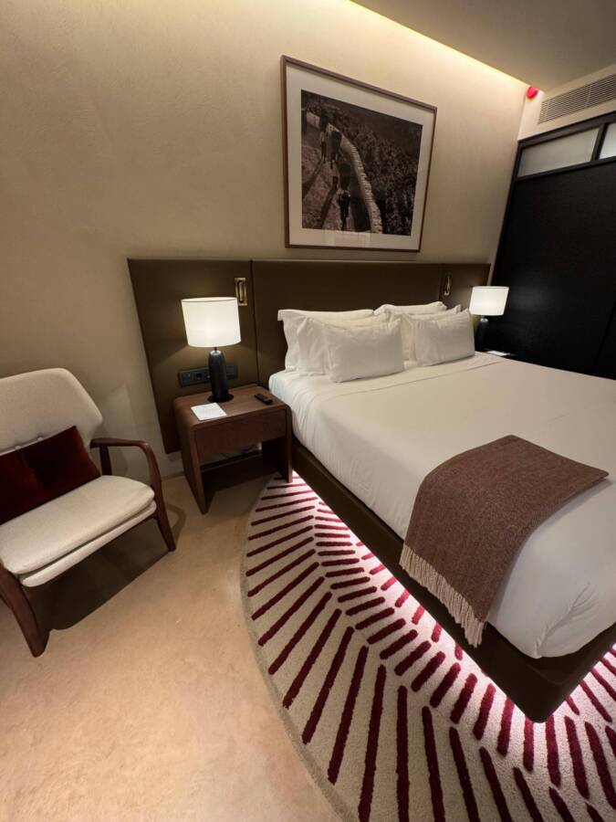 Quarto do hotel de luxo em Porto Gaia
