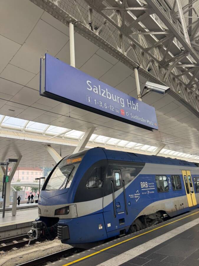 Trem para Salzburgo