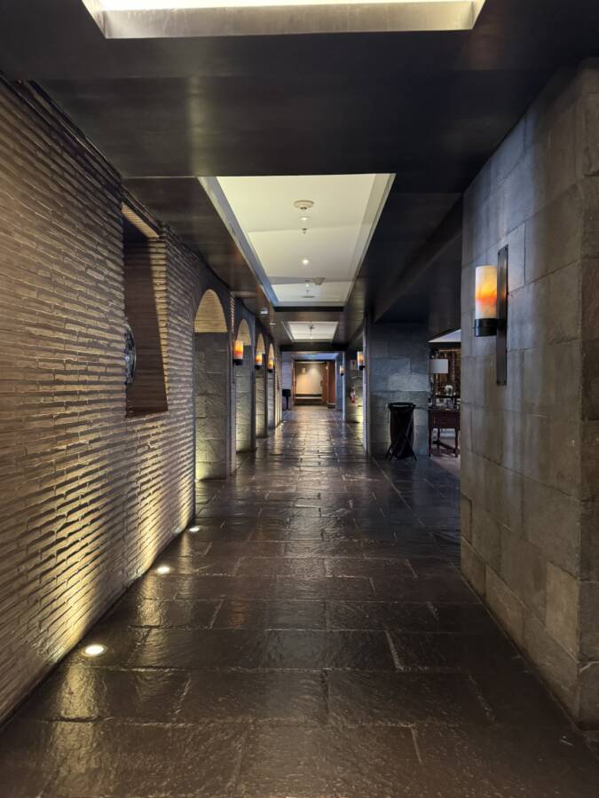 Lobby do hotel de luxo em Cusco