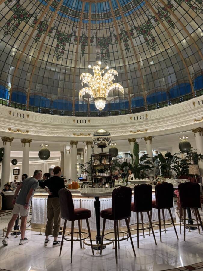 Restaurante em hotel de luxo em Madri