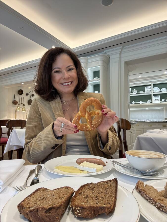 Café da manhã no Hotel Sacher Salzburg