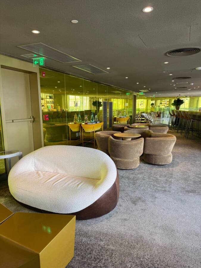Recepção do hotel de luxo em São Paulo