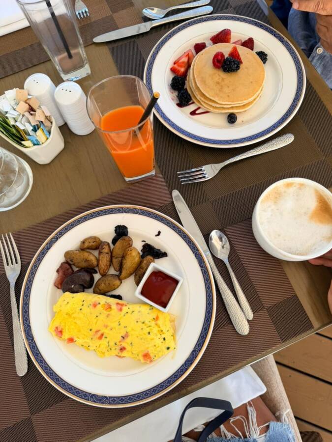 Café da manhã em Los Angeles