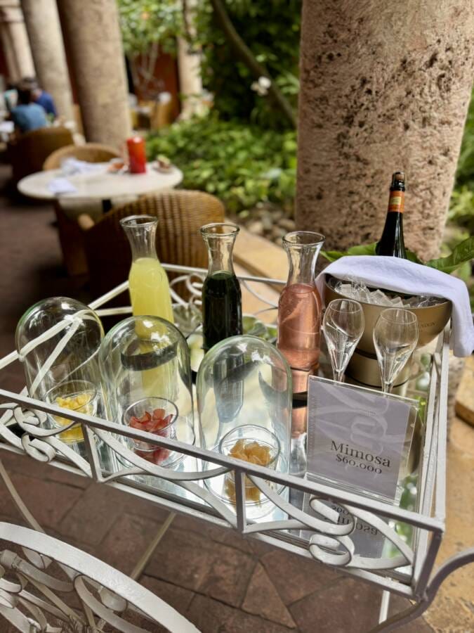 restaurante em hotel de luxo