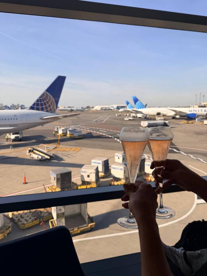 voo para nova york com a united